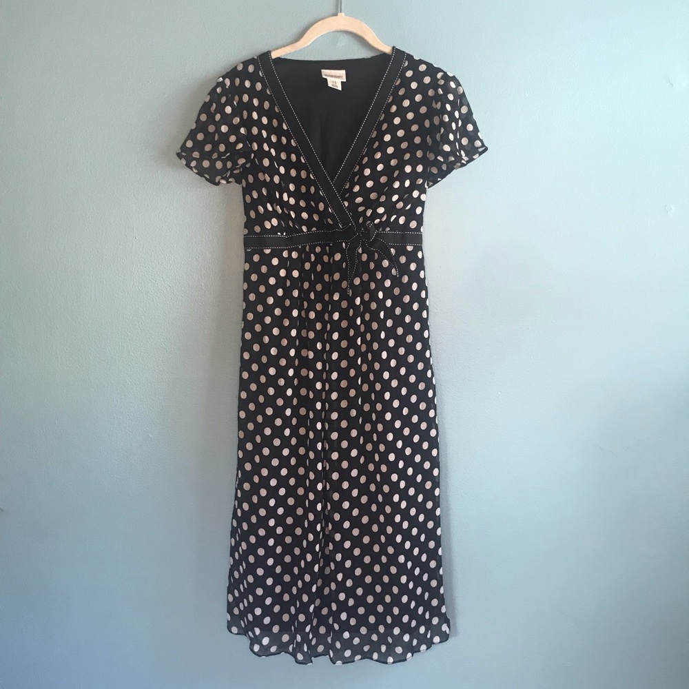 Motherhood Maternity Polka Dot Summer Dress